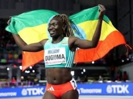 Tsige Duguma _ women's 800 meters _ Glasgow